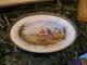 Plat En Porcelaine Monture En Bronze