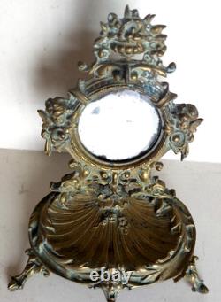 Porte montre en bronze de Style Louis XV Epoque Napoleon III Victorian