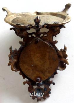 Porte montre en bronze de Style Louis XV Epoque Napoleon III Victorian