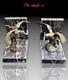 R. Richard Paire Serres Livres Aigles Bronze Patine Eagles Bookends Xixème
