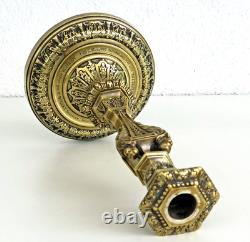 RARE Bougeoir Flambeau Empire Chérubins Bronze Doré Napoléon III XIXème RARE Bougeoir Flambeau Empire Chérubins Bronze Doré Napoléon III XIXème