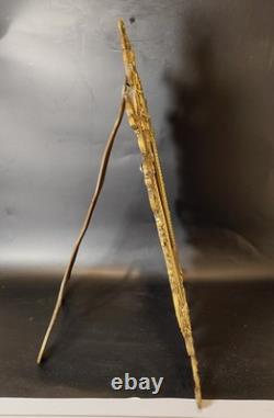 RARE grand cadre ancien bronze Napoléon 3 porte photo GRIFFON CHIMERE XIX frame