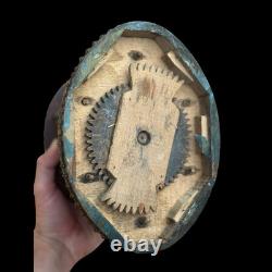 Rare Cave à Cigares Tournante Napoléon III Bois Loupe & Bronze Doré- Circa 1870