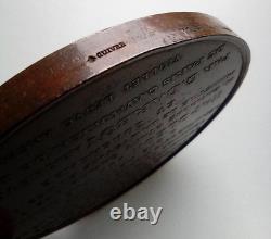 Rare Medaille Napoleon III 1864 Restauration Cathedrale Notre Dame De Paris