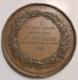 Rare Médaille Xixe Departement De La Corse Signée Dantzell 1854 Napoléon Iii