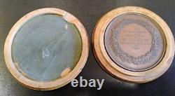 Rare médaille XIXe DEPARTEMENT DE LA CORSE signée Dantzell 1854 Napoléon III