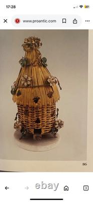 Ruche Abeilles Style Empire Cave Senteur Parfum Flacon Napoléon III Bronze Doré