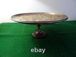 SUPERBE COUPE EN BRONZE SUR PIED DECORS A L'ANTIQUE NAPOLEON III 19 Eme