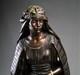 Sculpture Orientaliste Bronze Ancien Porteuse D'eau Par Jean Jules B Salmson