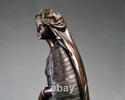 Sculpture orientaliste bronze ancien Porteuse d'eau par Jean Jules B SAMLSON