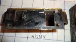 Serrure Double Napoleon III Bronze Acier Peinte Avec Clef Sans Poignee Sr95