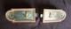 Serrures Bronze Dor&eacute; D'&eacute;poque Napol&eacute;on Iii. Lot De 2
