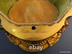 Signée BOISSIER Boite à bijoux en Bronze Boulle Epoque Napoléon III