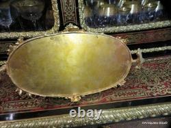 Signée LEBLANC Boite à bijoux en Bronze doré Epoque Napoléon III aux oiseaux