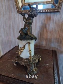 Statuette Putto en Bronze du XIXème