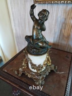 Statuette Putto en Bronze du XIXème