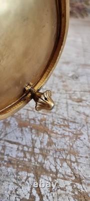 Stunning Napoleon III era Caraffe stand silverplated bronze