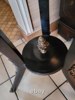 Superbe Jardinière Napoléon III en marqueterie et bronze