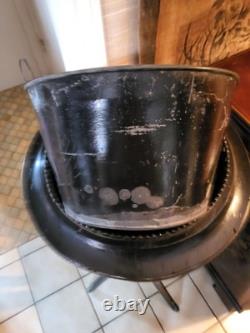 Superbe Jardinière Napoléon III en marqueterie et bronze