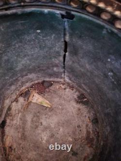 Superbe Jardinière Napoléon III en marqueterie et bronze