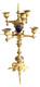 Superbe Grand Chandelier Centre De Table Bronze Dor&eacute; Napol&eacute;on Iii Xix&egrave; 6 Bras