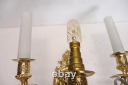 Superbe grande APPLIQUE bronze XIXème Napoléon III zoomorphe 3 branches