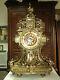 Superbe Horloge Bronze Doré Napoléon Iii Antique Clock Pendule Xix Siecle