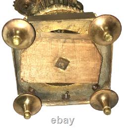 Superbe paire chandeliers bronze 19ème Napoléon III