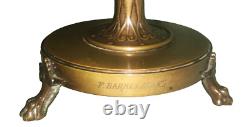 Superbe paire chandeliers orientaliste F. BARBEDIENNE Napoléon III
