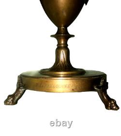 Superbe paire chandeliers orientaliste F. BARBEDIENNE Napoléon III