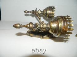 Superbes appliques murales en bronze XIXe Napoléon III