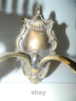 Superbes appliques murales en bronze XIXe Napoléon III