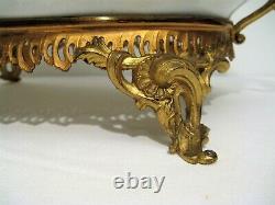 Surtout centre de table en porcelaine et bronze doré époque Napoléon III