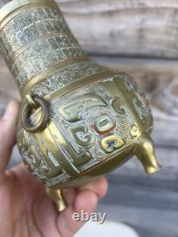 Susse Frères Fondeur Bronze Napoléon III Chine Han Chinoiserie Vase Chinois