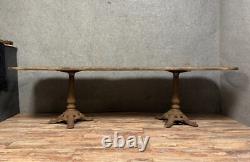 Table de péniche époque Napoléon III vers 1880