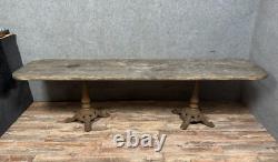 Table de péniche époque Napoléon III vers 1880