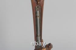 Thermomètre Buste Faune Satyre Ange bronze Napoléon III (60483)