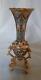 Très Beau Vase En Bronze Et émaux Cloisonnés, époque Napoléon Iii