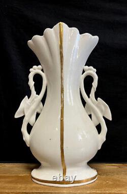 Très grand vase d'autel en porcelaine de Paris époque Napoléon III vers 1850