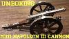 Unboxing Traditions Mini Napoleon Iii Cannon