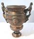 Vase Urne En Bronze Patine Brune Au Decor Antique Xix&egrave;me Si&egrave;cle