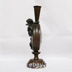 Vase Amours en Bronze Auguste Moreau (1834-1917) Putti Bronze Vase Napoléon III