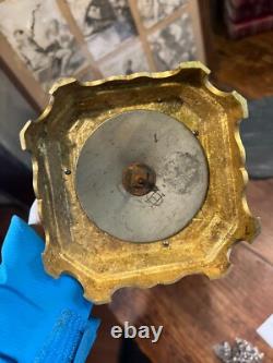 Vase Porcelaine Sèvres Napoléon III Peinture Angelots Science Astronomie Bronze