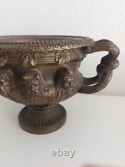 Vase WARWICK Bronze Antique XIXÈME