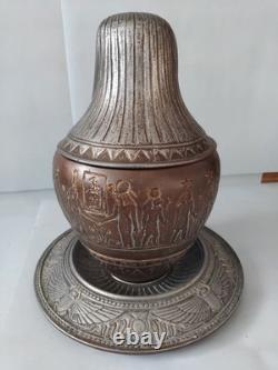 Vase canopé égyptien, époque Napoléon III