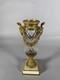 Vase Cristal Taillé Et Monture En Bronze Richement Décoré Epoque Napoleon Iii