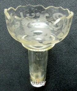 Vase porte-bouquet cristal et bronze doré, Napoléon III