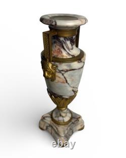 Vase-urne Napoléon III en marbre brèche & bronze doré