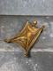 Vide-poche Ancien Bronze Patin&eacute; Diable D&eacute;mon Cornu Fin Xixe Objet &eacute;sot&eacute;rique