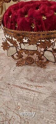 WONDERFUL ANTIQUE FRENCH MARRIAGE DOME GLOBE DE MARIEE Interior